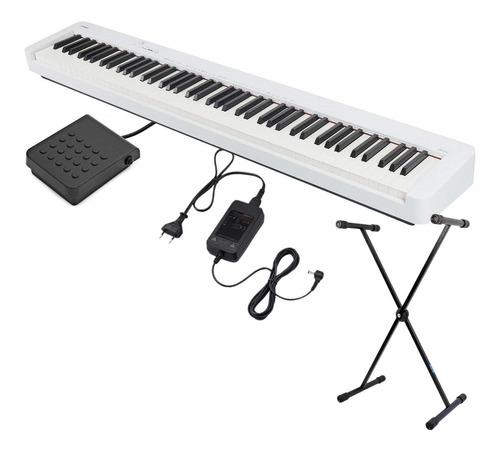 Piano Digital Casio Cdp-s110 Stage Profissional + Suporte