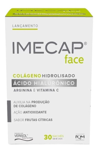 Imecap Colágeno Hidrolizado Frutas Cítricas Sachê C 30 Unid