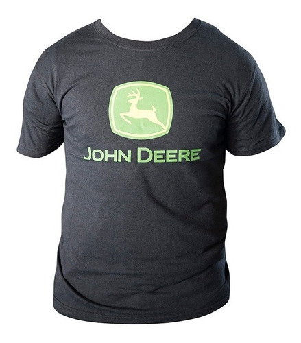  Polera John Deere Negra Clásica Talla Xl (848691)