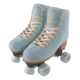 Patins Feminino Quatro Rodas Quad Bota N 35-38 Fenix