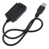 Cable Adaptador Usb 2.0 A Ide Sata, Convertidor De Disco Dur