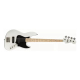 Baixo 4c Fender Squier Contemporary Ativo Branco Fosco