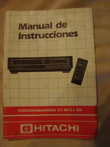 Videograbadora Hitachi Vt-m151 En Manual De Instrucc (76)