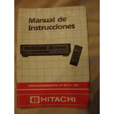 Videograbadora Hitachi Vt-m151 En Manual De Instrucc (76)