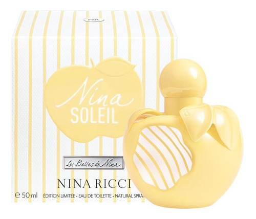 Perfume Eau De Toilette Edp Nina Ricci Soleil 50 Ml Celofan