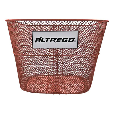 Canasta Canastilla Para Bicicleta R24 Incluye Soportes Color Café | MercadoLibre