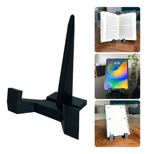 Atril Soporte Para Libros Tablet Minimalista Fácil Lectura