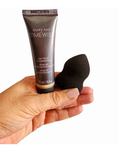  Kit Mary Kay - Base + Esponja De Maquiagem