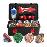 Juego De 17 Piezas De Tapas Giratorias Beyblade Kit Caja De