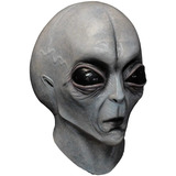 Máscara Halloween Látex Alien Area 51 26513 /2 Color Gris Aliens