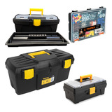 Kit X4 Caja Herramientas 19, 14, 12 Pg + Organizador Truper