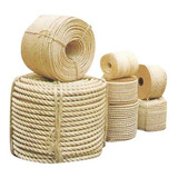 Mecate Sisal De 7/16 Ó 11mm Tramo De 100 M. Flete Gratis