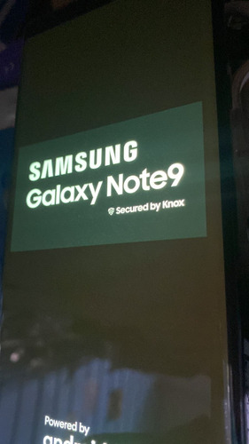 Samsung Galaxy Note 9 Color Negro Solo Para Refascompleto Leer!!.