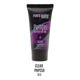 Punto Nails Polygel 50g, Poligel (nude,transparente, Blanco)