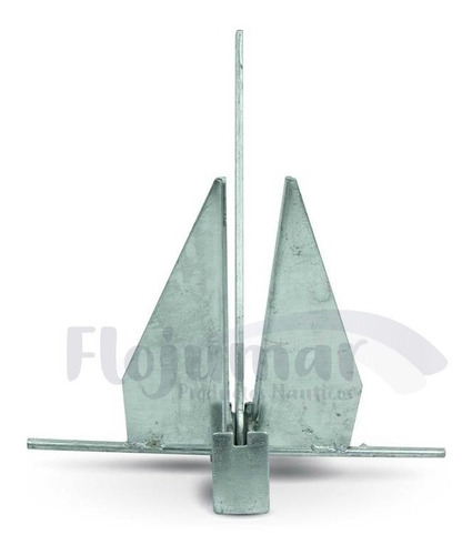 Ancla Tipo Danforth 4 Kg Lanchas Galvanizada 7.2 Eslora