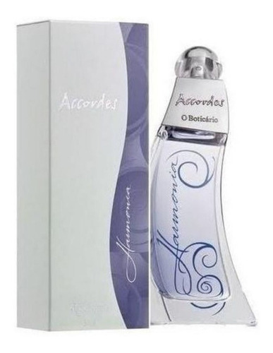 Perfume Accordes Harmonia 80ml - O Boticário + Brinde
