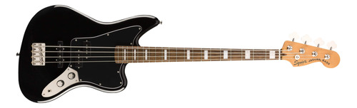 Squier Classic Vibe Jaguar Bass, Negro, Diapasón De Laurel