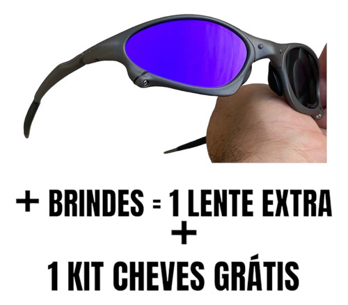 Oculos De Sol Penny 24k Metal Juliet Ruby +lente +kit Chavee