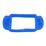 Funda Silicon Compatible Con Ps Vita 1000 Azul