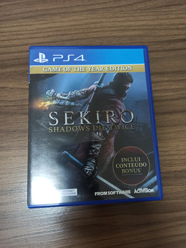 Sekiro Shadows Die Twice Ps4 (usado)