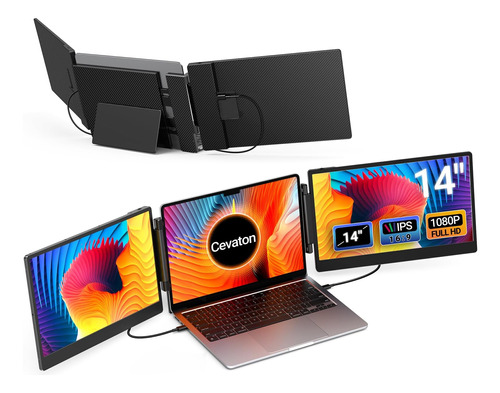 Monitor Portátil Cevaton, Extensor De Pantalla Para Computad