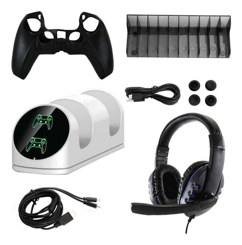 Gamefitz Kit De Accesorios 10 En 1 Para Playstation 5       