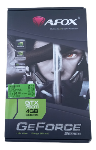 Placa De Video Geforce Gtx 750ti Nvidia 750 Ti -gddr5 4gb