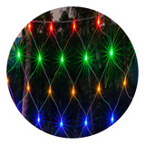 Luces Cascada Navidad Malla Cenefa De 2.5 X 0.5 M Led