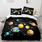 Juego De Cama Con Funda Nórdica Universe Planet