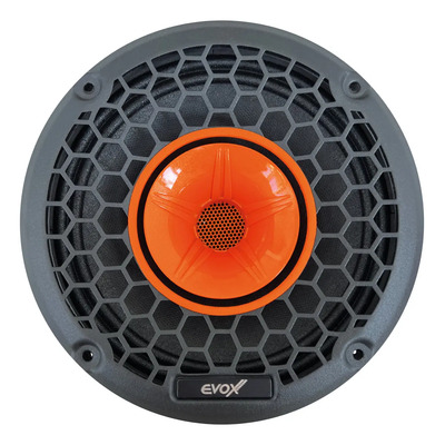 Medio Rango Con Driver 6.5 Pulgadas Evox Evx65dr 1200 Watts Color Negro | Meses sin interés