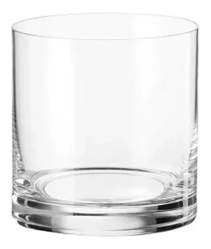 Set Vasos De Whisky Cristal Bohemia Original 410ml X6