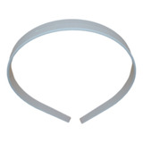 Diadema Vincha Plastica 13mm Para Forrar Setx6u Balaca