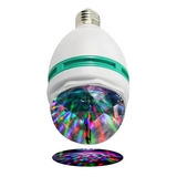 Lampara Led 220v Color Rgb Giratoria Luces Efectos Fiestas