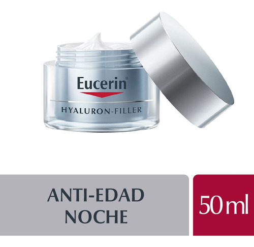 Eucerin Hyaluron Filler Noche 50ml Rellena Arrugas Antiedad