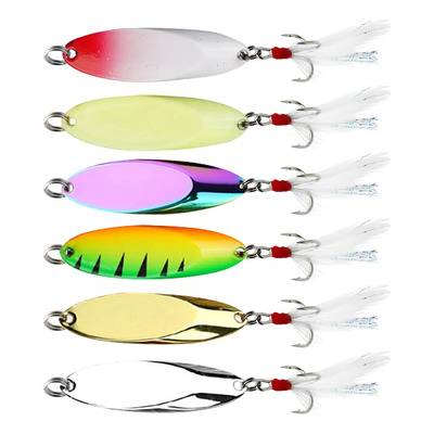 Cucharas Pesca Mar Llamativas Currican, 6 Unidades, 25 G | MercadoLibre