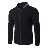 Sudadera T Coat Para Hombre, Manga Larga, A Cuadros, Con Cre