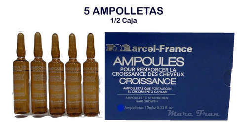 Ampolletas Anticaída Marcel Fra - mL a $5299