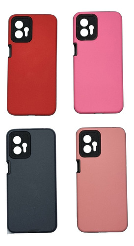 Funda Para Motorola G13 G13 Se Tpu Soft Y Glass Templado 9h