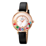 Reloj Pulsera Creativo Cuarzo Elegante Exquisito Dama Mujer