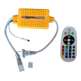 Secuencial Control Para Manguera Rgb 110v Cuatro Vias