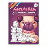 Libro Imprimible Para Pintar Animales En Inglés