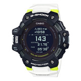 Reloj G-shock Gbd-h1000-1a7dr Hombre 100% Original Deportivo Color De La Correa Blanco Color Del Fondo Azul