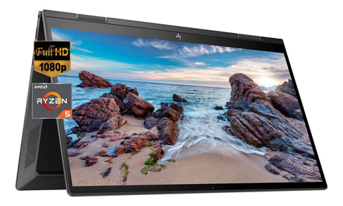 Laptop Hp Envy X360 15.6'' Táctil Ryzen 5 8gb 256gb -negro