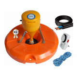 Kit Aerador Chafariz Piscicultura 0,5 Cv - Timer Cabo Corda 