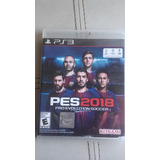 Pes 2018 Ps3 Físico. Envios Gratis