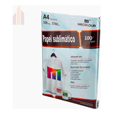 Papel Sublimação Sublimático 100fls Profissional Mecolour A4