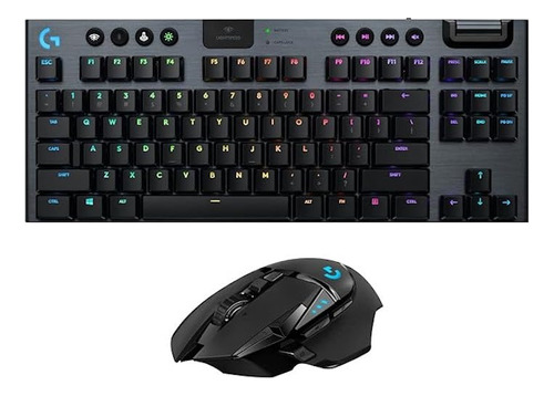 Logitech G 915 Tkl + Mouse Inalámbrico Logitech G502 