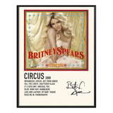 Poster Britney Spears Album Tracklist Exitos Circus 80x40