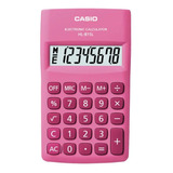 Calculadora Casio De Bolso Hl-815l-pk - Pink