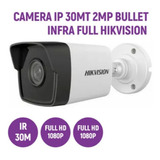 Camera Ip 30mt 2mp Bullet 4mm Infra Full Ds-2cd1023g0e-i Hik Cor Branco